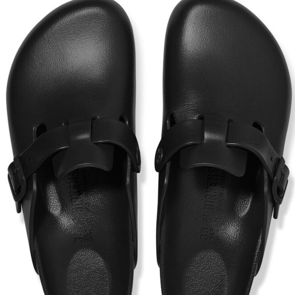 ❤️ BIRKENSTOCK ESSENTIALS EVA ARIZONA CLOG SLIP ON MULES SHOES BLACK 37 - Picture 1 of 6